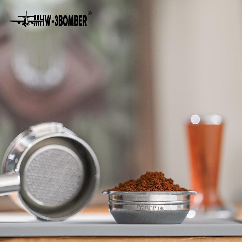MHW-3BOMBER Espresso Coffee Filter Basket 18/20/22g Cup Double Layer Filters Compatible with 58mm Portafilter Home Barista - Lily Depot
