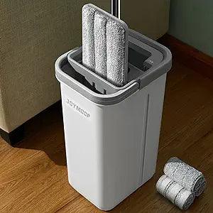 Mop magic Floor Squeeze squeeze mop with bucket flat bucket rotating mop for wash floor house home cleaning cleaner easy 2020new - Lily Depot
