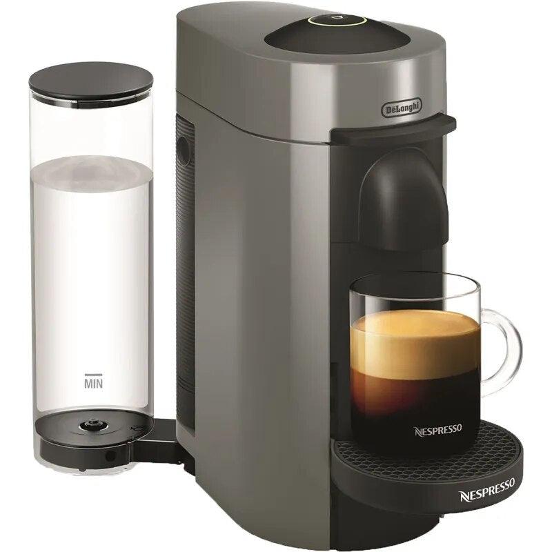 Nespresso VertuoPlus Coffee and Espresso Maker by De'Longhi, Gray - Lily Depot