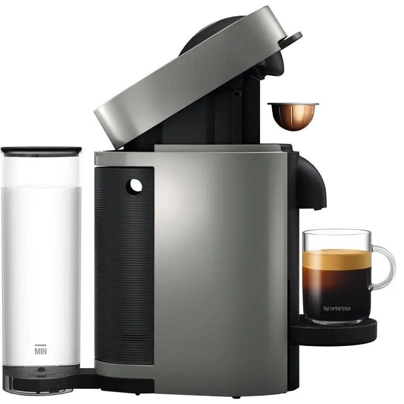 Nespresso VertuoPlus Coffee and Espresso Maker by De'Longhi, Gray - Lily Depot