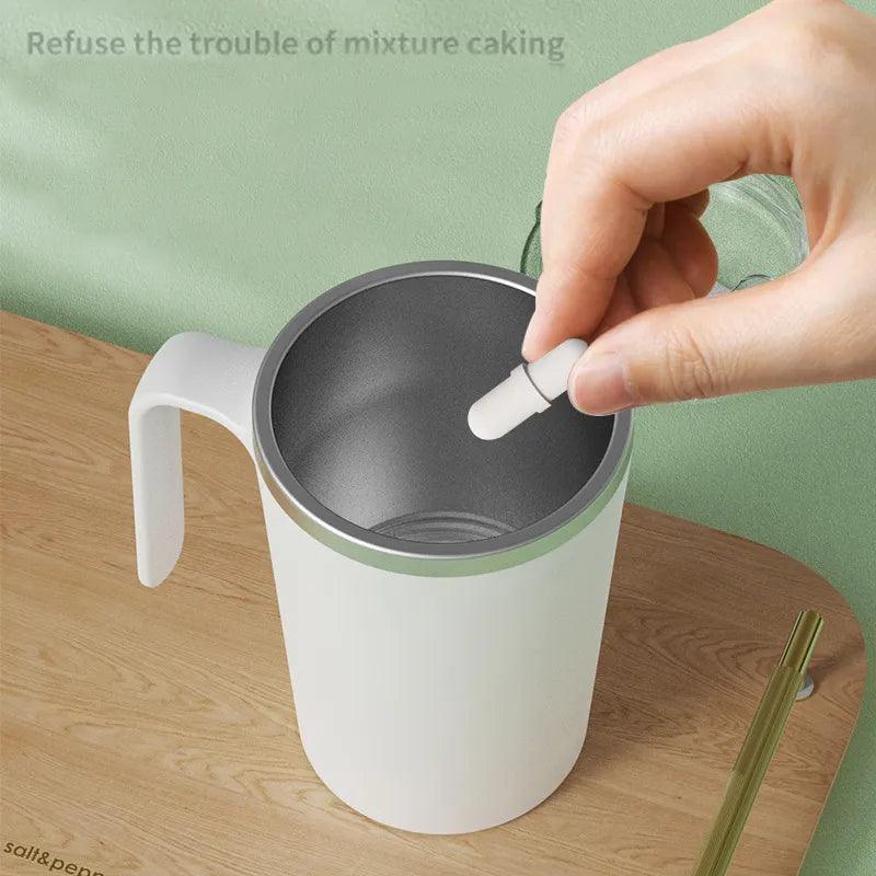New 350Ml Automatic Self Stirring Mug Electric Lazy Rotating Magnetic Water Bottle Rechargeable Kitchen Coffee Milk Mixing Cup - Lily Depot