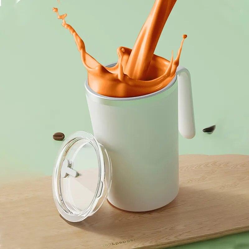 New 350Ml Automatic Self Stirring Mug Electric Lazy Rotating Magnetic Water Bottle Rechargeable Kitchen Coffee Milk Mixing Cup - Lily Depot