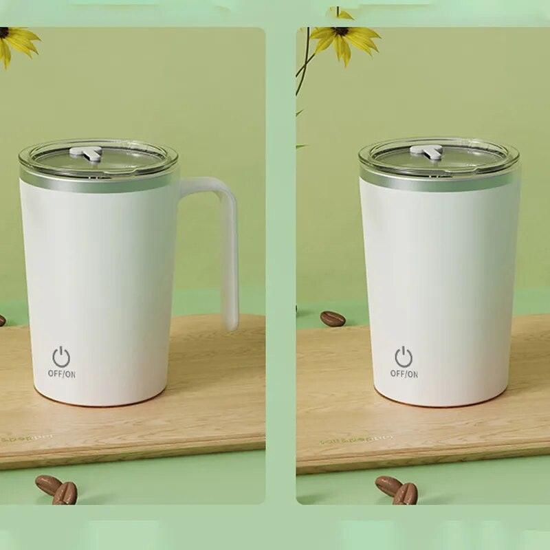 New 350Ml Automatic Self Stirring Mug Electric Lazy Rotating Magnetic Water Bottle Rechargeable Kitchen Coffee Milk Mixing Cup - Lily Depot