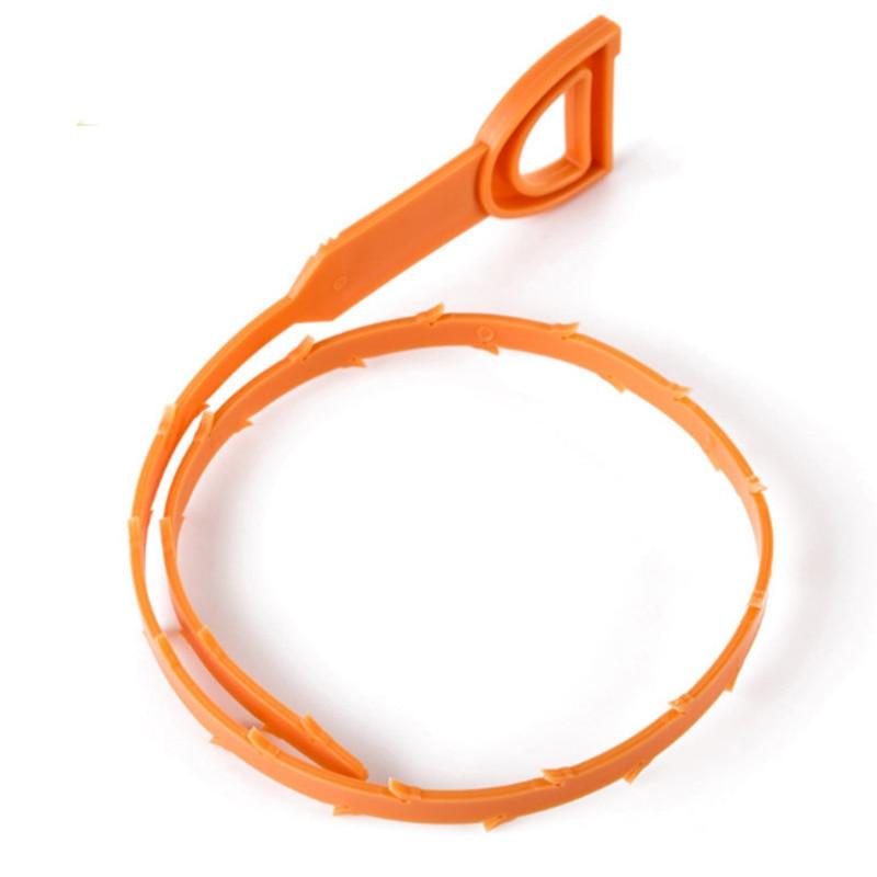 Pipe Dredging Brush Bathroom Hair Sewer Sink Cleaning Brush Drain Cleaner Flexible Cleaner Clog Plug Hole Remover Tool - Lily Depot
