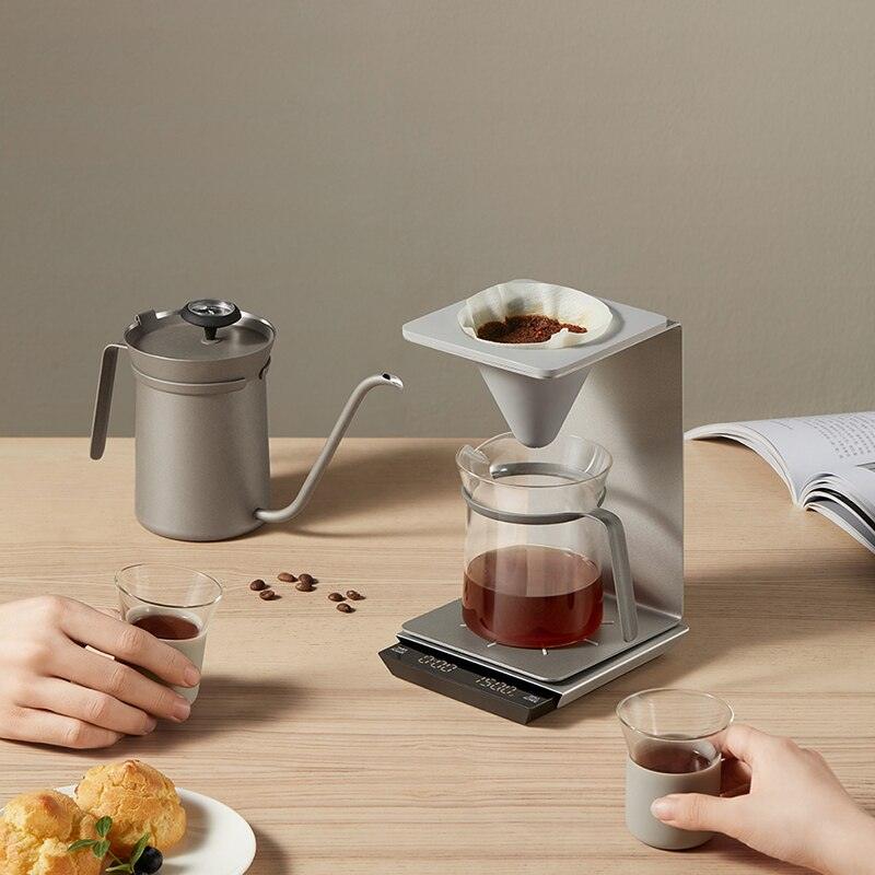 Portable Coffee Scale 0.5g / 3kg Pour-over Coffee Scale Built-in Rechargeable Battery Food Scale Digital Portable Kitchen Scale - Lily Depot