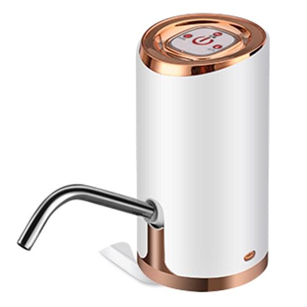 Portable Water Pump Dispenser Water Bottle Pump Mini Barreled Water Electric Pump USB Rechargeable Automatic Bottle Switch - Lily Depot