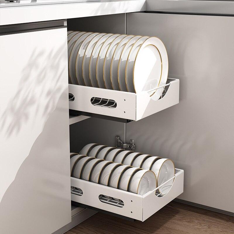 Pull-out Dish Rack Organization Storage Organizer Kitchen Novel Kitchen Accessories For Useful Things Drying Home Garden - Lily Depot