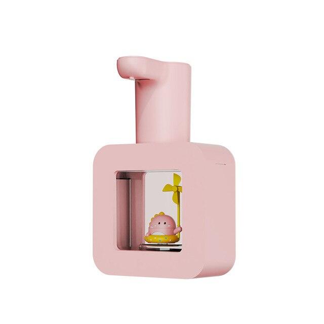 Rechargeable Soap Automatic Dispenser 400ml Hand Washing Machine Cute Smart Touchless Foaming Dispenser Bathroom Accessories - Lily Depot