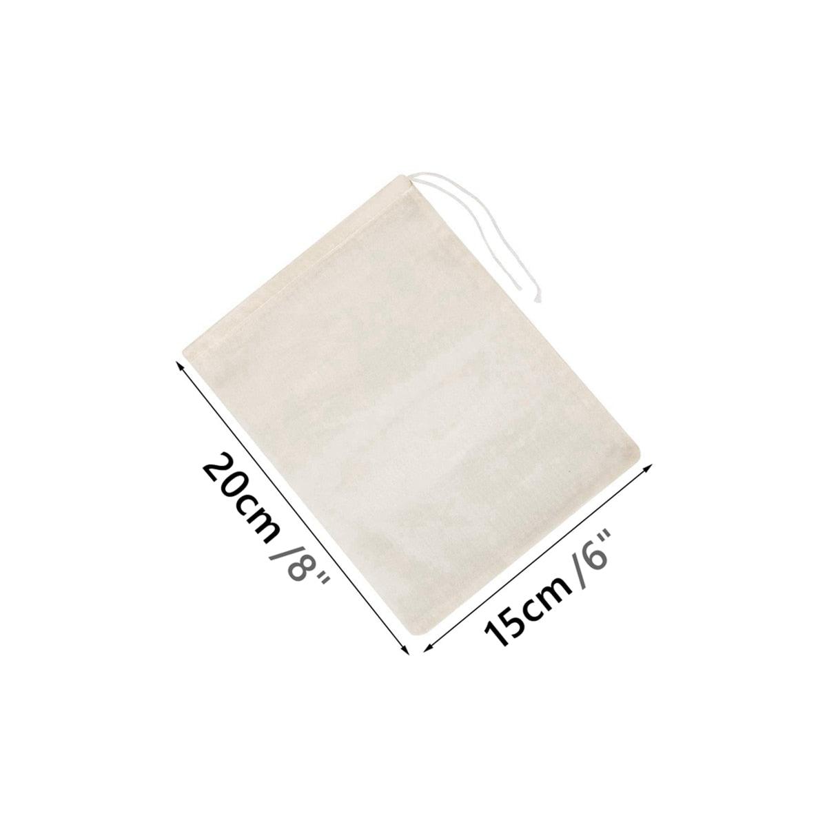 Reusable Cheese Cloth Cheesecloth Bags for Straining Nut Milk Bags Cold Brew Bags Tea Yogurt Coffee Filter Strainers Bag - Lily Depot