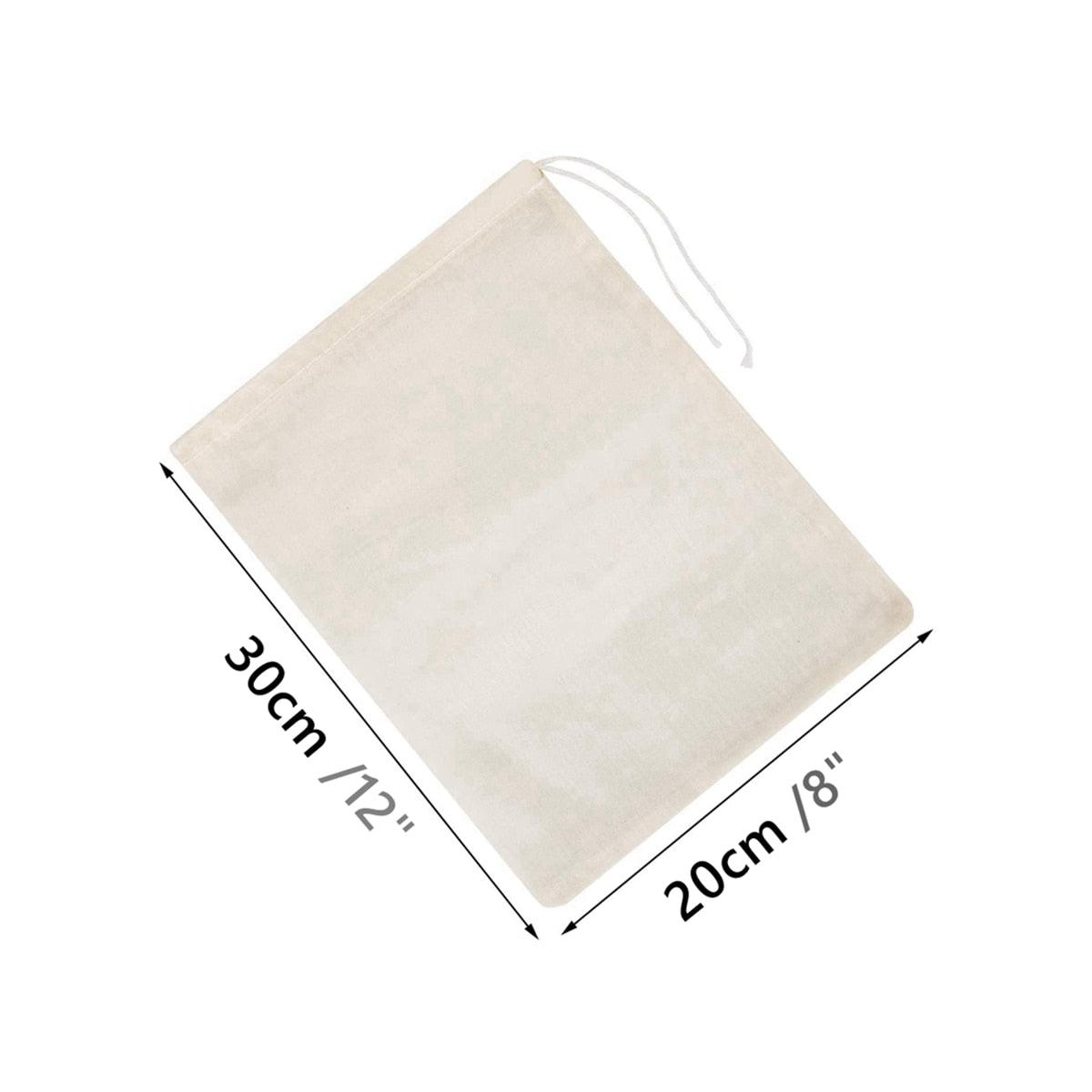 Reusable Cheese Cloth Cheesecloth Bags for Straining Nut Milk Bags Cold Brew Bags Tea Yogurt Coffee Filter Strainers Bag - Lily Depot