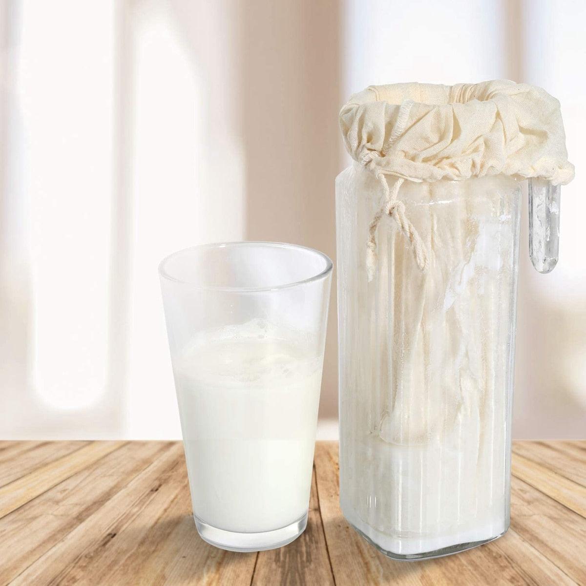 Reusable Cheese Cloth Cheesecloth Bags for Straining Nut Milk Bags Cold Brew Bags Tea Yogurt Coffee Filter Strainers Bag - Lily Depot