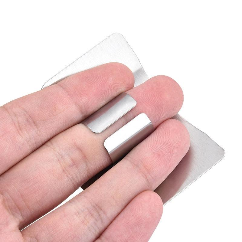 Stainless Steel Finger Guard Finger Hand Cut Hand Protector Knife Cut Finger Protection Tool Kitchen Cooking Knives Accessories - Lily Depot