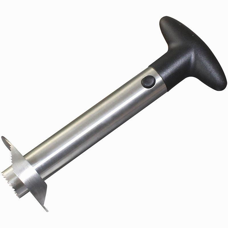Stainless Steel Pineapple Peeler Cutter Fruit Knife slicer A spiral Pineapple cutting machine Easy to use kitchen cooking tools - Lily Depot
