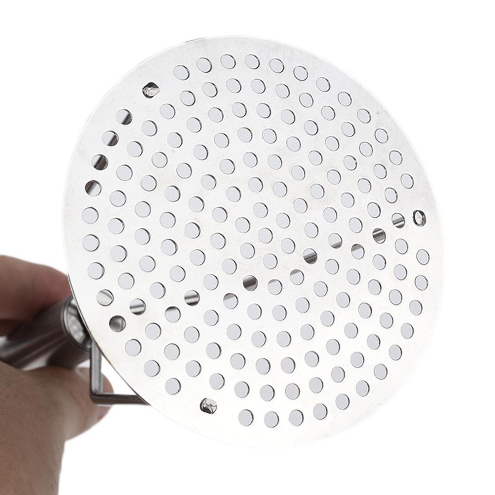 Stainless Steel Potato Masher Crush Vegetable Fruit Press Maker Vegetable Masher Kitchen Tool Gadget Kitchen Accessories - Lily Depot
