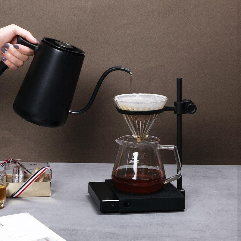 TIMEMORE Black Mirror 2 Smart pour over Coffee Electronic Scale Dual Sensor Scale High precision Recording Brewing date - Lily Depot
