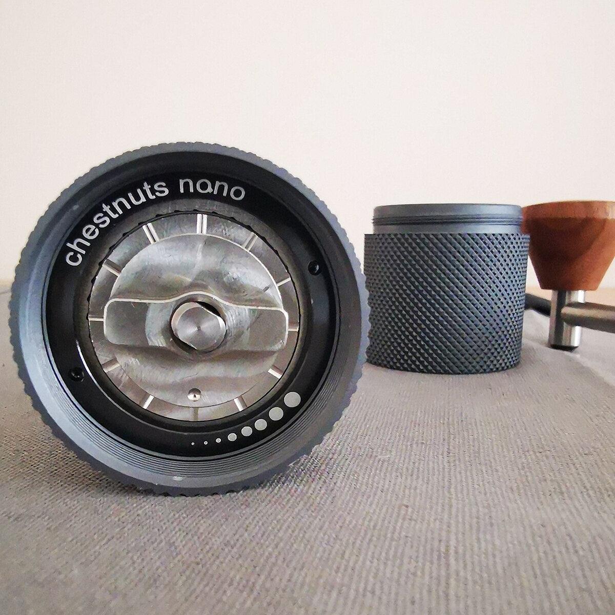 TIMEMORE Nano Manual Coffee Grinder Portable Adjustable Setting Conical Burr Small Hand Crank Mill Pour Over Coffee Espresso - Lily Depot