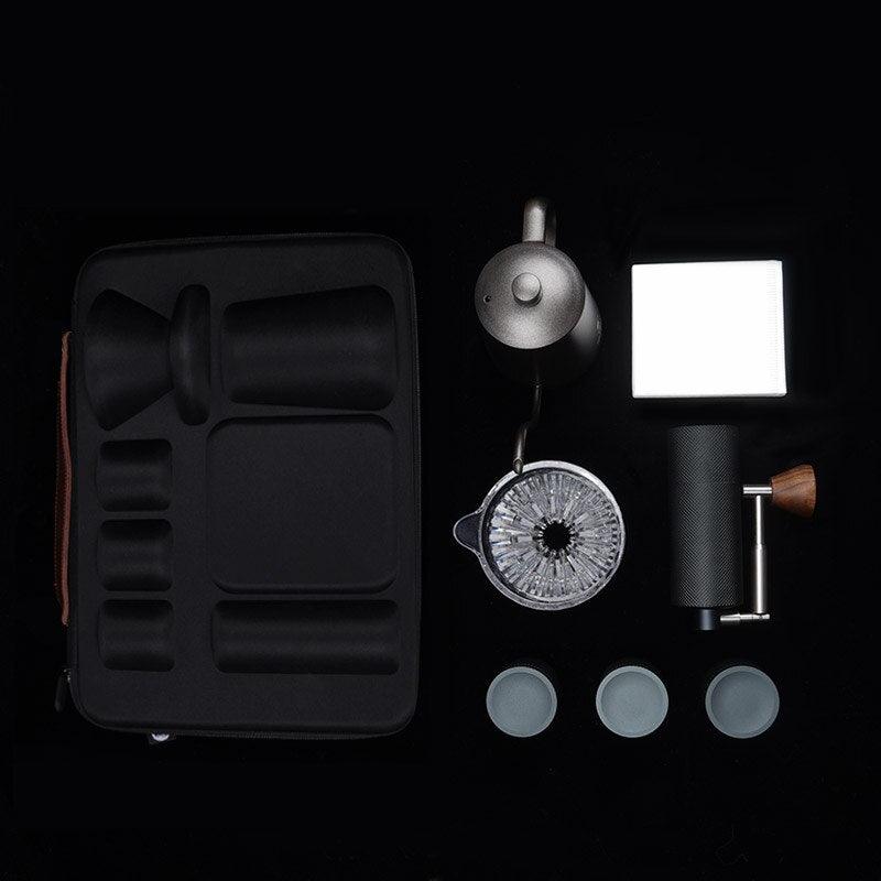 Timemore Portable package Manual drip coffee maker Gift box set Outing portable brew coffee pot Mini coffee grinder percolator - Lily Depot