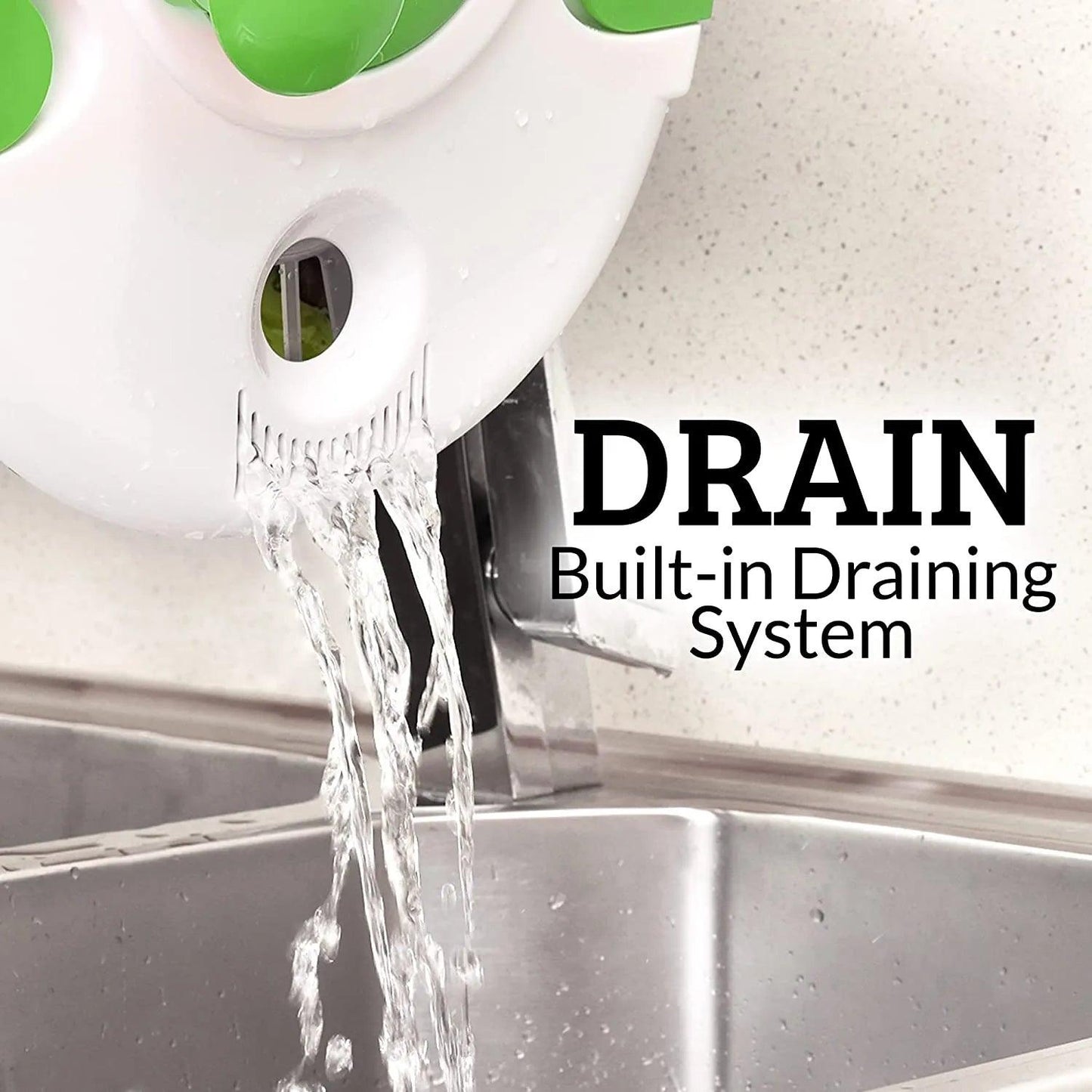 Vegetables Salad Spinner Lettuce Leaf Vegetable Centrifuge Greens Washer Dryer Drainer Crisper Strainer For Washing Drying Leafy - Lily Depot