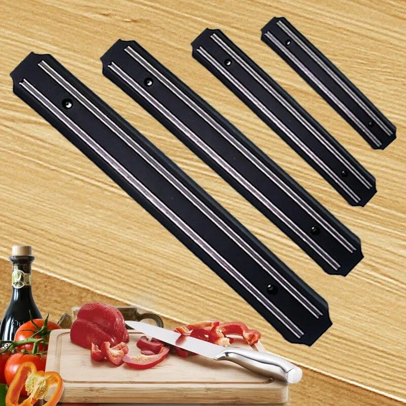 Walfos High Quality Magnetic Knife Holder Wall Mount Black ABS Placstic Block Magnet Knife Holder For Metal Knife - Lily Depot