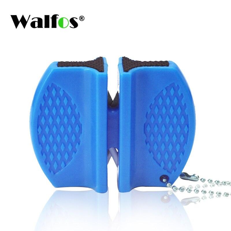 WALFOS Portable Mini Kitchen Knife Sharpener Kitchen Tools Accessories Creative Butterfly Type Two-Stage Knife Sharpener - Lily Depot