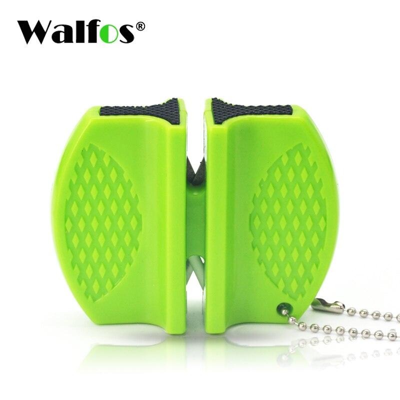 WALFOS Portable Mini Kitchen Knife Sharpener Kitchen Tools Accessories Creative Butterfly Type Two-Stage Knife Sharpener - Lily Depot