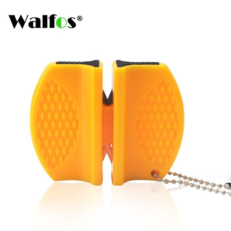 WALFOS Portable Mini Kitchen Knife Sharpener Kitchen Tools Accessories Creative Butterfly Type Two-Stage Knife Sharpener - Lily Depot