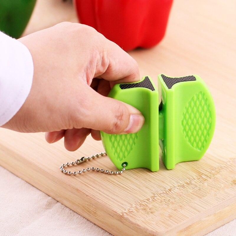 WALFOS Portable Mini Kitchen Knife Sharpener Kitchen Tools Accessories Creative Butterfly Type Two-Stage Knife Sharpener - Lily Depot