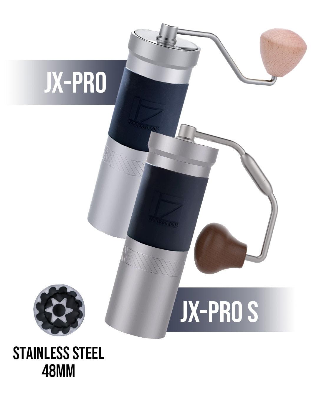 1zpresso JX PRO / JXPRO S Manual Coffee Grinder Superior Quality Hand Coffee Mill 35g Capacity 48mm Burr For Pour Over Espresso - Lily Depot