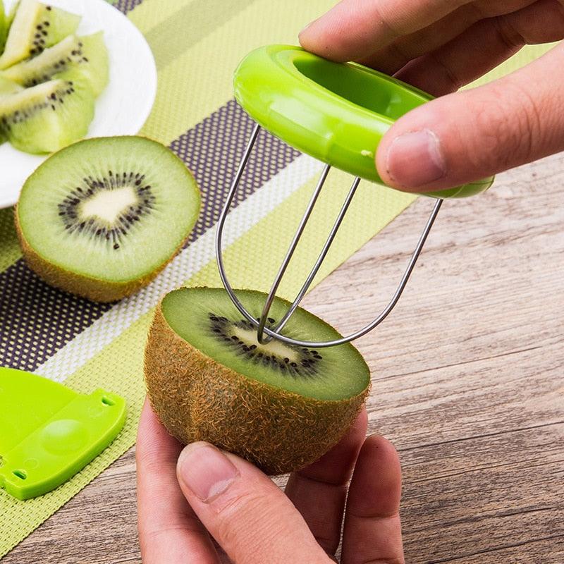 Kiwi Cutter Lemon Peeling Gadgets Kitchen Gadgets and Accessories Kitchen Detachable Creative Fruit Peeler Salad Cooking Tools - Lily Depot