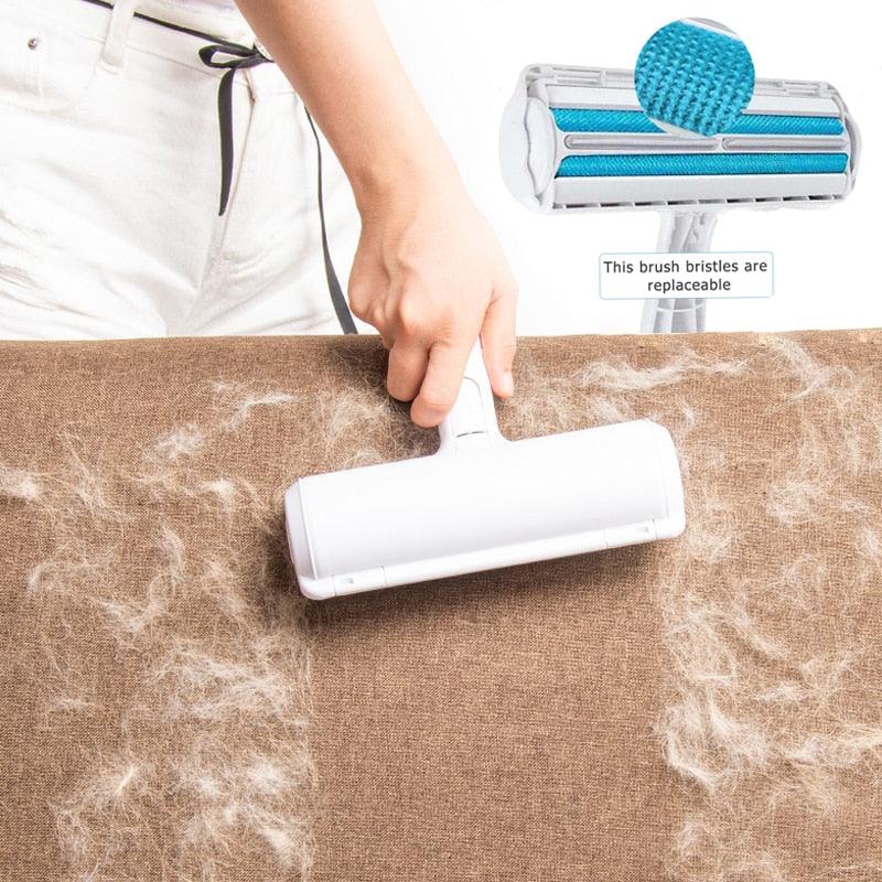 Pet Sticky Hair Roller One Hand Operation Mode to Remove Dogs and Cats Dropped Hair Lint Pet Hair Remover Sofa Cleaning Supplies - Lily Depot