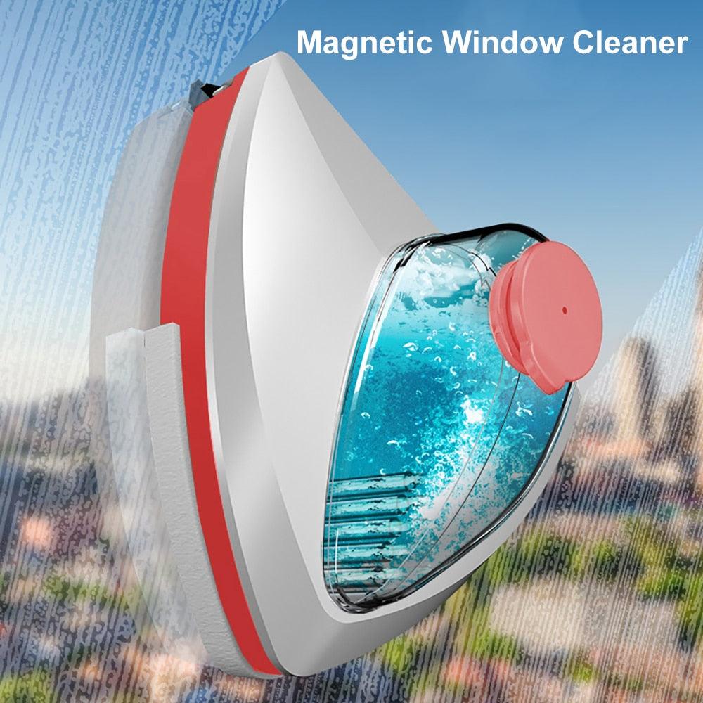 Magnetic Glass Window Cleaner Double-Sided Automatic Water Discharge Wiper Glass Window Brush Cleaning Household Cleaning Tools - Lily Depot