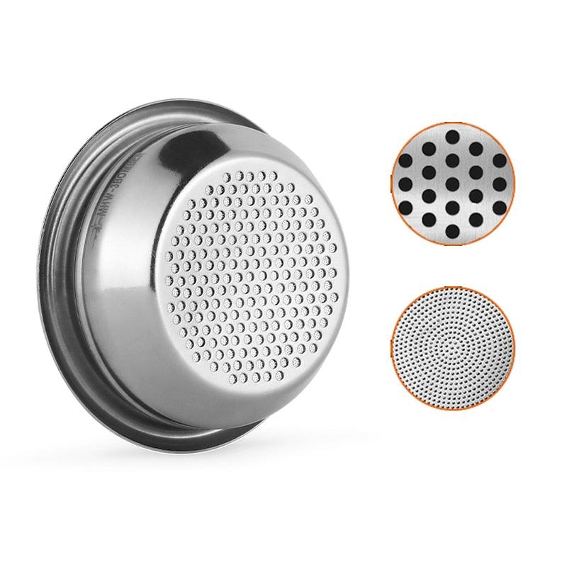 MHW-3BOMBER Espresso Coffee Filter Basket 18/20/22g Cup Double Layer Filters Compatible with 58mm Portafilter Home Barista - Lily Depot