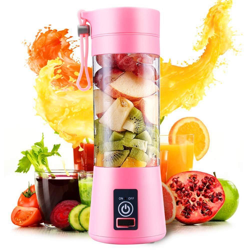 Portable Blender Usb Mixer Electric Juicer Machine Smoothie Blender Mini Food Processor Personal Blender Cup Juice Blenders - Lily Depot