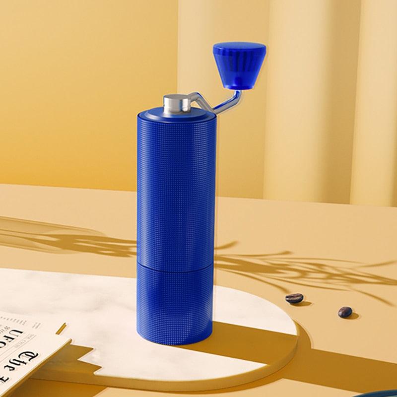 TIMEMORE Chestnut C2 Upgrade Portable Coffee Grinder Jewelry Blue Manual Grinder Hand Mill With Double Bearing Positioning - Lily Depot