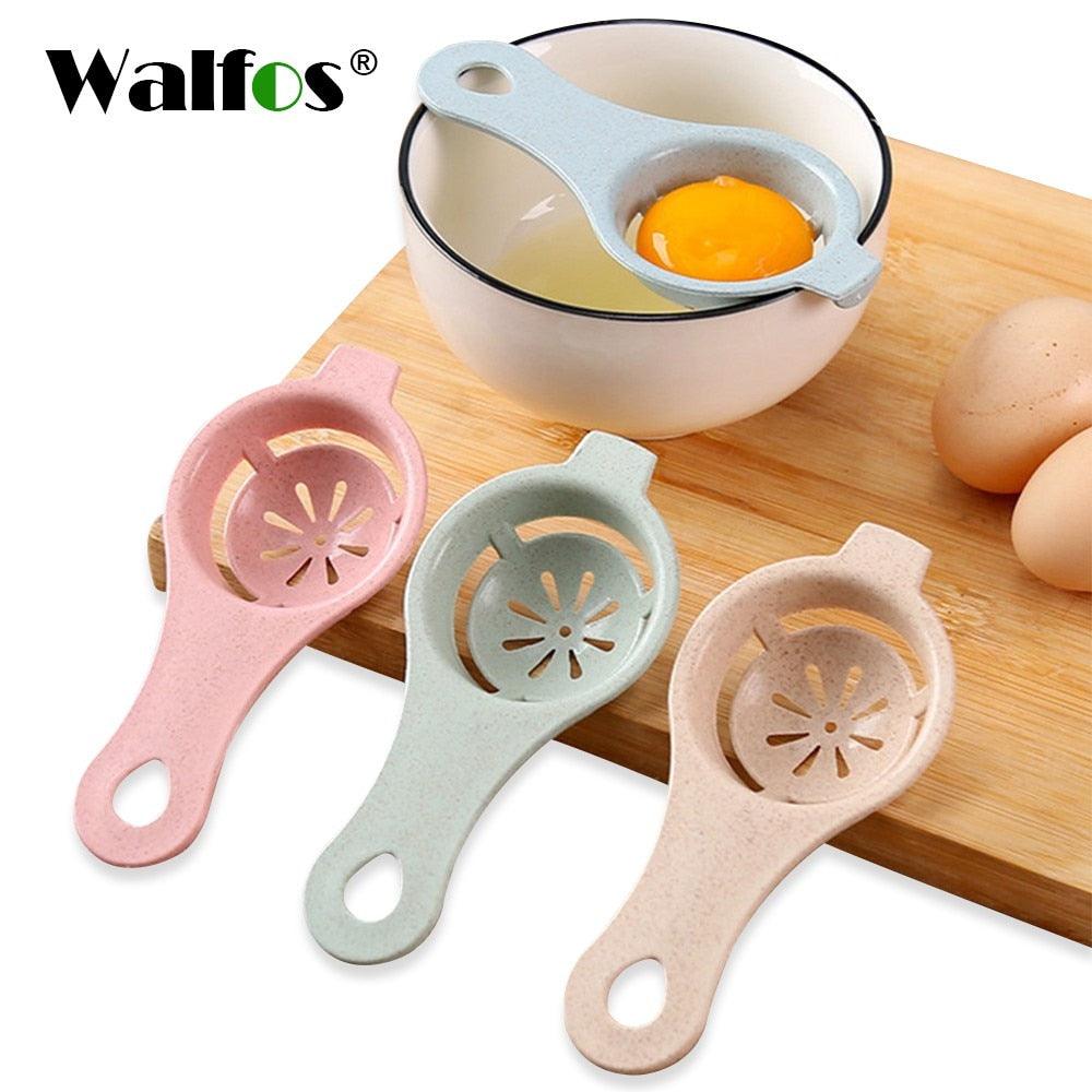 WALFOS Kitchen Eggs Tool Egg Yolk Separator Food-Grade Egg Divider Protein Separation Hand Eggs Gadgets Kitchen Accessories - Lily Depot